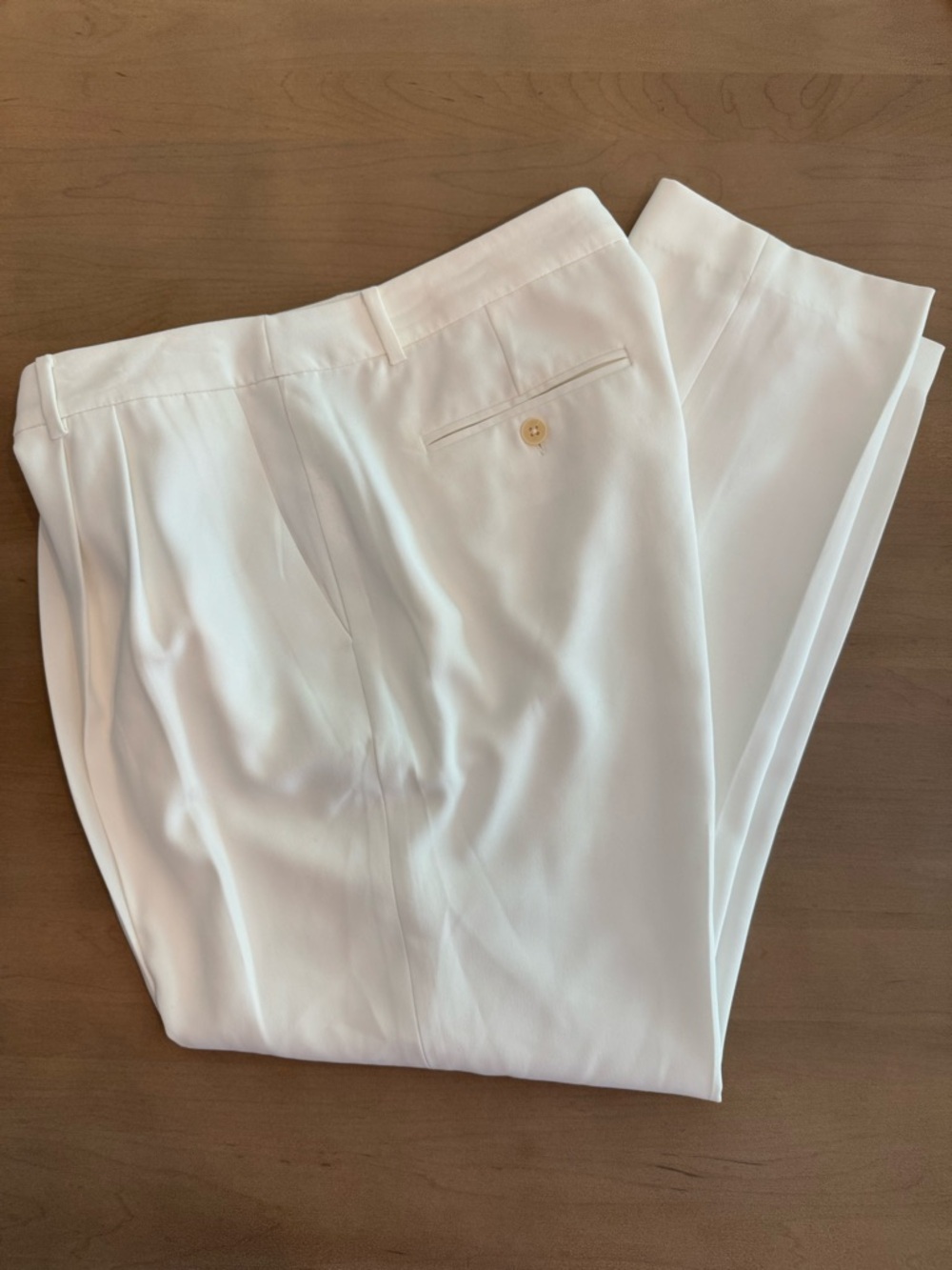 Lauren Ralph Lauren Classic White Dress Pants in 14